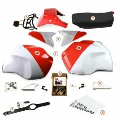 Discount 👏 Styling Kit Unit Garage 1225 R1200gs 2004-2007 Gr86 Kit White 🔔