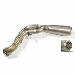 Best Sale ❤️ Full System Unit Garage High Titanium End Cap Grill Pipe Rninet 21 🧨