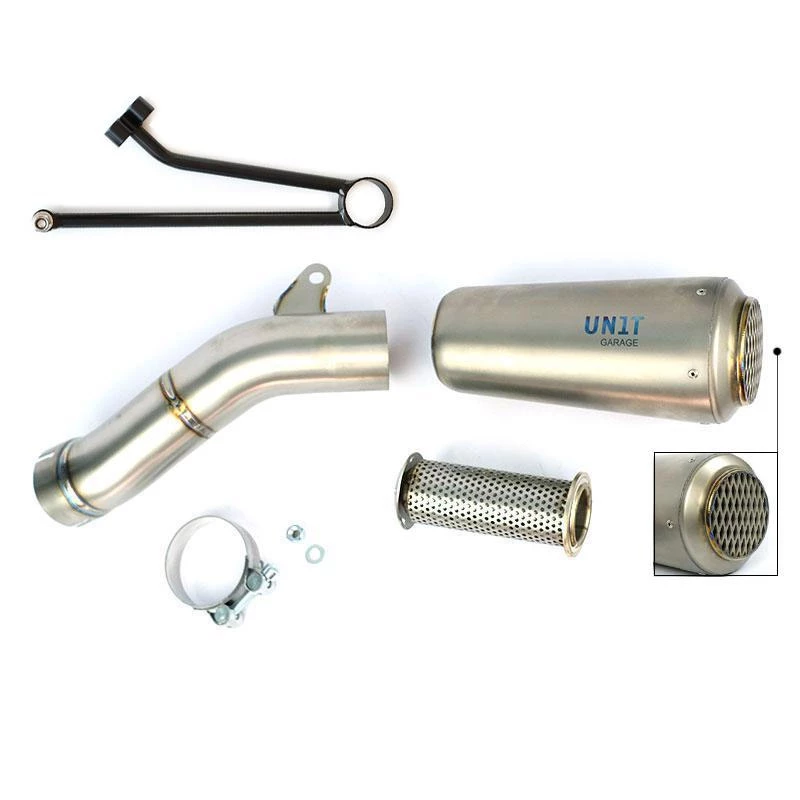 Brand new ๐คฉ Full System Unit Garage Titanium Low End Cap Grill Pipe Rnine T 21 โ๏ธ 3 Brand new ๐คฉ Full System Unit Garage Titanium Low End Cap Grill Pipe Rnine T 21 โ๏ธ