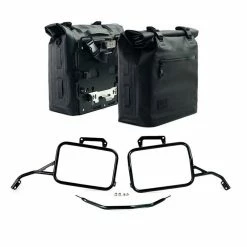 Best reviews of 🔔 Unit Garage Khali Tuareg 660 Side Cases Kit Black 🛒