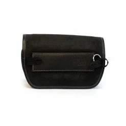 Buy 😍 Textile Unit Garage Sahara Handlebar Bag Leather Black 😉