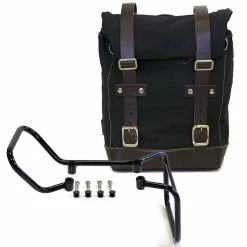 Discount 😀 Side Cases Unit Garage Canvas+frame Husqvarna Vit 701 Brown 😉