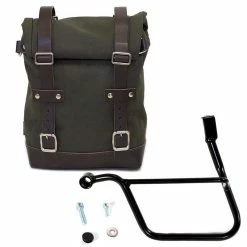 Budget ❤️ Side Cases Unit Garage 1013sx Canvas Bag+left Frame Green 🤩