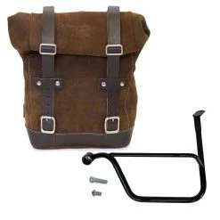 New 🤩 Side Cases Unit Garage Side+frame Sx Speed Twin Brown 👍