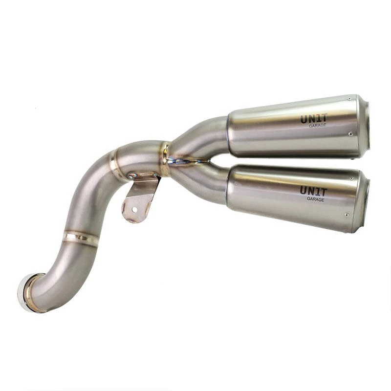 Cheapest ๐ Silencers Unit Garage Titanium Ce Double High Pipe Nine-t ๐ 3 Cheapest ๐ Silencers Unit Garage Titanium Ce Double High Pipe Nine-t ๐