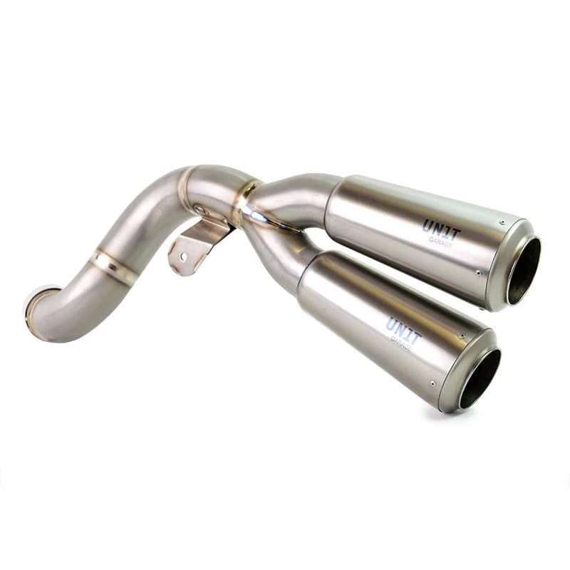 Cheapest ๐ Silencers Unit Garage Titanium Ce Double High Pipe Nine-t ๐ 4 Cheapest ๐ Silencers Unit Garage Titanium Ce Double High Pipe Nine-t ๐ - Image 2