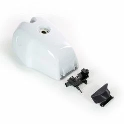 New 🥰 Various Parts Unit Garage White Tank+seat Bag Black ✨