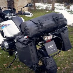 New 👏 Textile Unit Garage Khali Duffle Bag 44l Black 🛒 -Unit Garage-shop unitgarage ug005 3