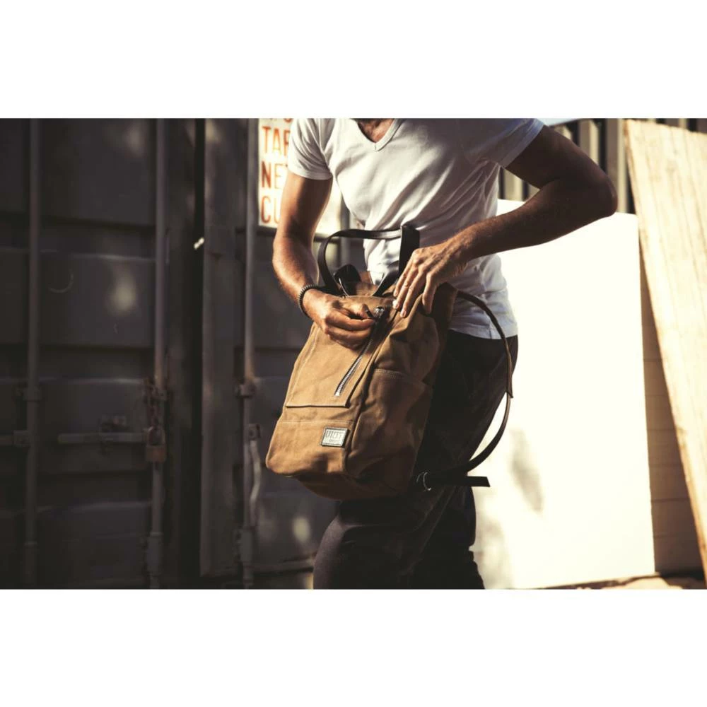 Budget ๐ Textile Unit Garage Namib 18l Canvas Beige ๐ Backpack โญ 5 Budget ๐ Textile Unit Garage Namib 18l Canvas Beige ๐ Backpack โญ - Image 3