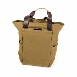 Promo 🤩 Textile Unit Garage Namib 18l Canvas Green Brown 🎒 Backpack ✔️ -Unit Garage-shop unitgarage zainonamib verde 3